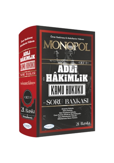 Monopol Yayınları Adli Hakimlik Kamu Hukuku Soru Bankası 21. Bask