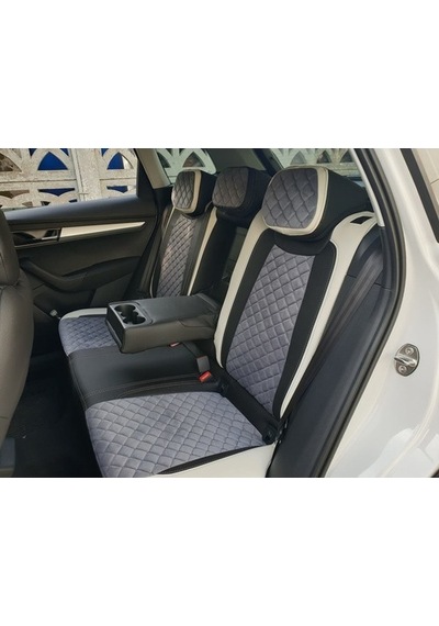 Skoda Karoq Araca Özel Oto Koltuk Kılıfı (398678403)