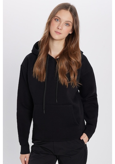 Tudors Unisex Oversize Geniş Kesim Pamuklu Yumuşak Dokulu İçi Polarlı Basic Siyah Kapüşonlu Sweatshirt-29703 Sİyah Tudors Unisex Oversize Geniş Kesim Pamuklu Yumuşak Dokulu İçi Polarlı Basic Siyah Kapüşonlu Sweatshirt-29703 Sİyah