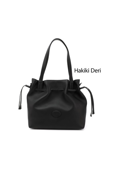 Gönderi R Kadıın Siyah Hakiki Deri El Ve Omuz Çantası Ddzw002b8623 Siyah