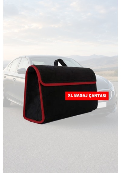 Citroen C5 Uyumlu Bagaj Çantası Koltuk Yastığı Siyah Renk Lüks Model