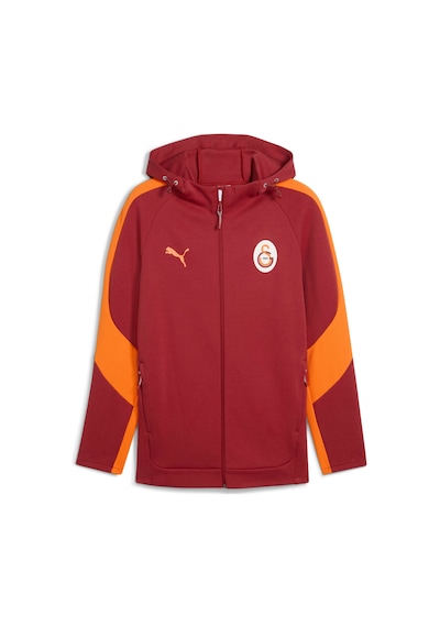 Puma Galatasaray Evostrıpe Erkek Kapüşonlu Ceket 782902 01 Kırmızı