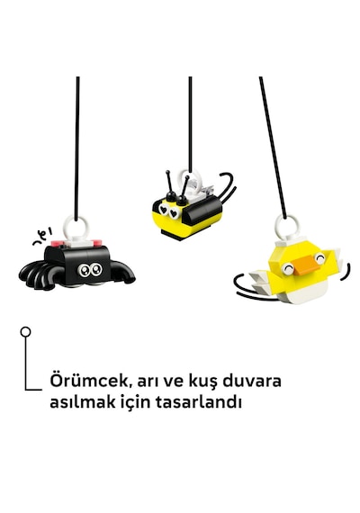 LEGO® Classic Yaratıcı Mutlu Kutu 11042 - 5 Yaş ve Üzeri Çocuklar İçin Hayal Gücünü Geliştiren Yaratıcı Renkli Oyuncak Yapım Seti (680P)
