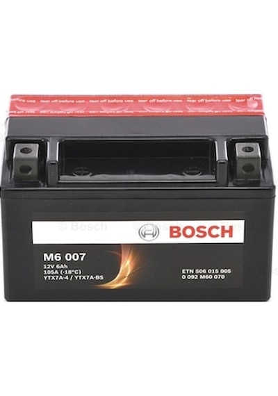 Bosch M6007 Kuba Kb 100 Ytx7a-bs Motosiklet Akü