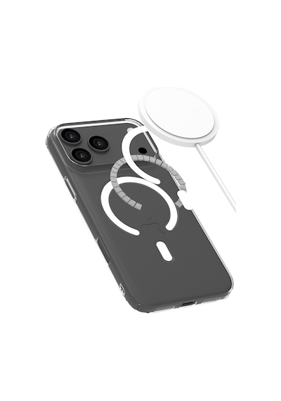 Buff Apple Uyumlu iPhone 17 Pro Magsafe Air Fit Kılıf Şeffaf
