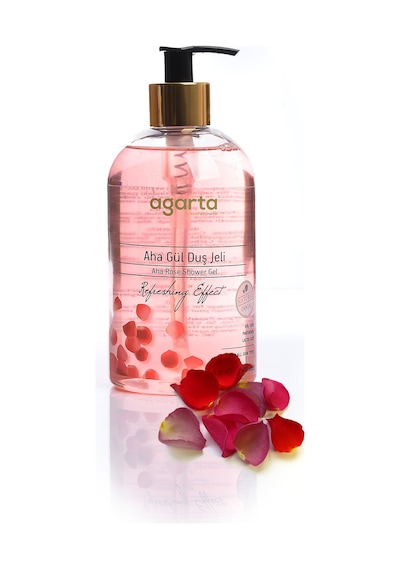 Agarta Doğal AHA Gül Duş Jeli 400 ml