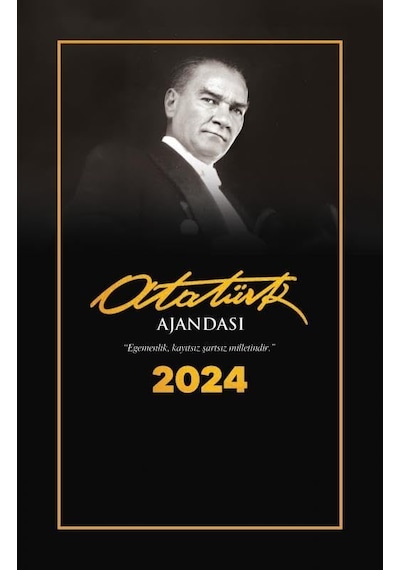 Gazi Pas A 2024 Atatu Rk Ajandası, 13.5x21cm