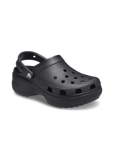 Crocs Siyah Kadın Classic Platform Clog W Terlik