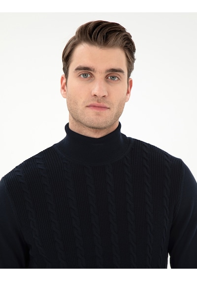 Pierre Cardin Erkek Lacivert Kazak /triko 50300500-vr033 Lacivert