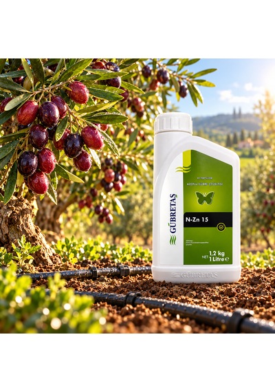 Gübretaş N-zn 15: %15 Azot + %4 Çinko İçeren Sıvı Gübre 1 Litre 1 L
