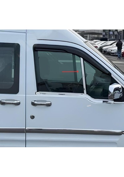 Ebal Otomotiv Ford CONNECT Krom Kelebek Cam Direği 2 pcs 2002-2014 P. Çelik