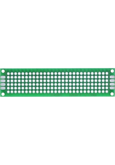 2x8cm 06x28 Proto Pcb Pertinaks Elektronik Devre Prototip Deney Kartı Delikli Plaket Fr4