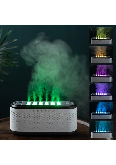 Lobo 600ml Kapasiteli Bluetooth Speaker Rgb Modlu Hava Nemlendiricisi