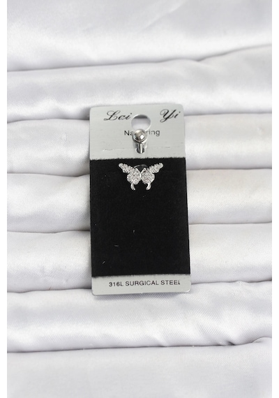 316l Cerrahi Çelik Kelebek Model Göbek Piercing Çok Renkli 54736385