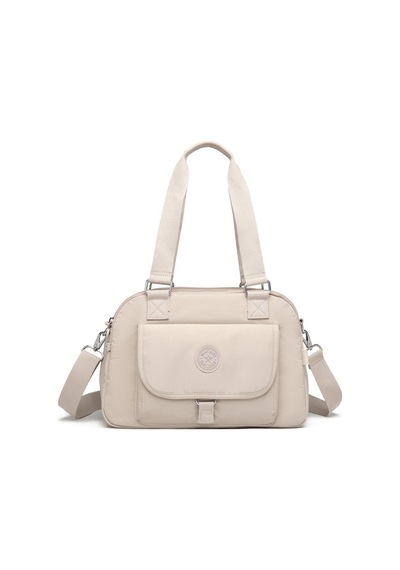 Krinkıl Kumaş Kadın Çantası Smart Bags 1122 Bej