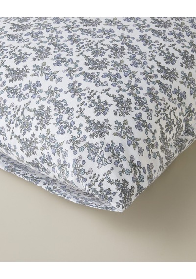 English Home Fiore Kolay Ütülenir 2'li Yastık Kılıfı 50x70 Cm Mor