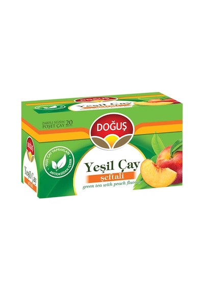 Doğuş Yeşil Çay Şeftali 20'li Bardak Poşet