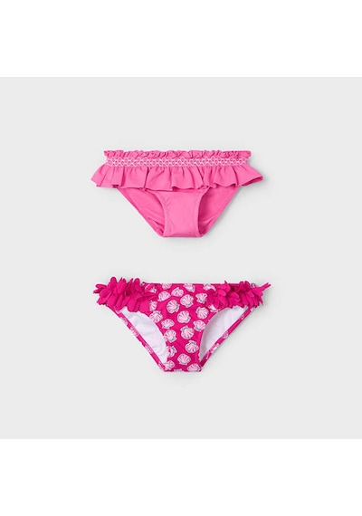 Kız Çocuk 2'li Mayo Set Pembe 3689 Pembe
