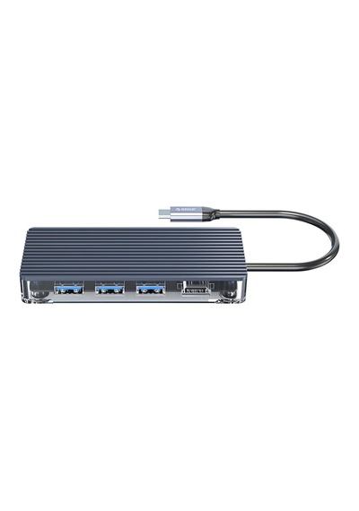 6 Portlu Usb 3.0 Hdmı 4k 30hz Tf/sd Kart Okuyucu Çoklayıcı Hub Gri