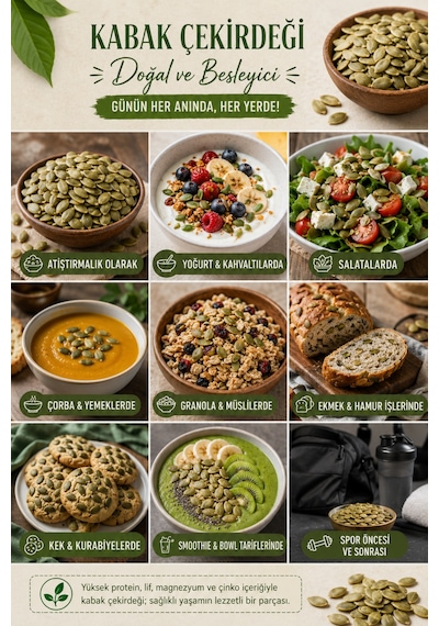 Kabak Çekirdeği İçi - 1 Kg