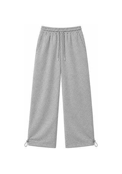 Zaee Basic Ayarlanabilir Paça Baggy Eşofman Altı gri