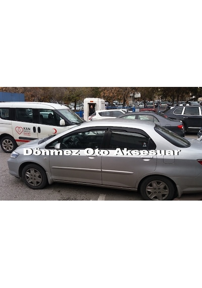 Honda City Mügen Cam Rüzgarlığı 2006-2009 Arası 4 Lü Ithal N11.22268