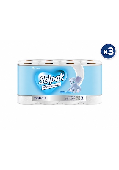 Selpak Professional Touch Kağıt Havlu 8'li X 3 Paket