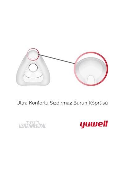 Yf03 Ora-nazal Ağız-burun Cpap / Bpap Maskesi Medıum