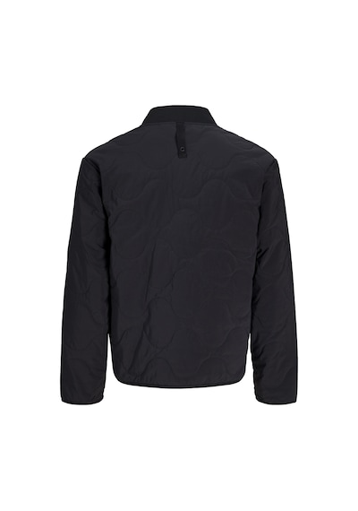 Jack & Jones Erkek Beyzbol Yaka Uzun Kollu Puffer Mont - Axel - 12298748 Siyah