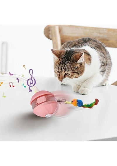 Şarjlı Hareketli Kedi Topu Oyuncak