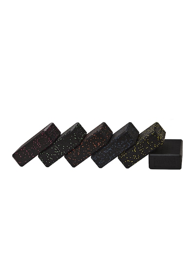 Actifoam Yoga Blok 2'Li Set Yoga Köpüğü Yoga Bloğu Yoga Block Sert-Siyah