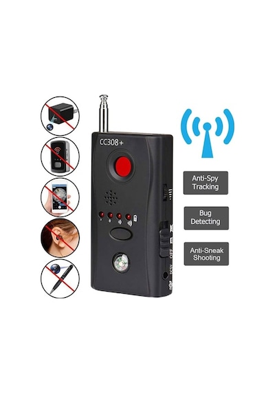 Ganzhoushop Wifi Tam Sinyal Rf Radyo Kamera Dedektörü Dalga Cc308 Aralıklı Gy - Kablosuz Sinyal Algılama Cihazı