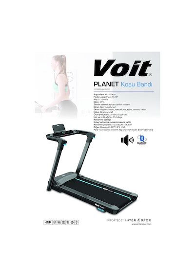 Planet Oto. Eğimli Koşu Bandı/syh