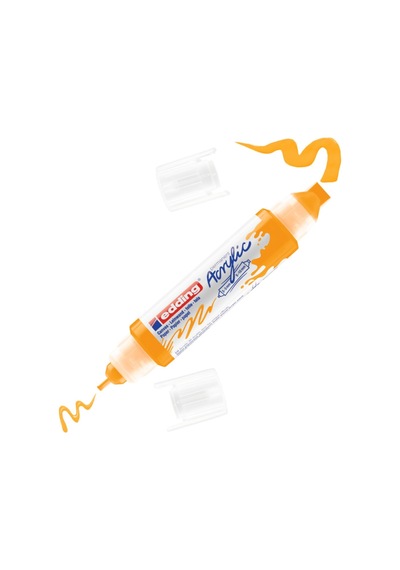 Edding 5400 Akrilik 3D Double Liner - Güneş Sarısı - 2-3. 5-10 Mm