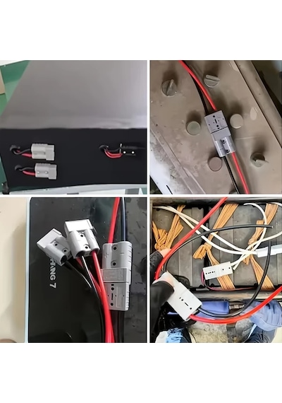 Meridiangoods Anderson 50a Soket Seti 12-24v Dc Hızlı Bağlantı 5 Parça