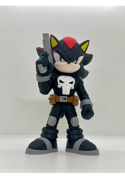 Shadow Punisher Sonic 3d Figürü