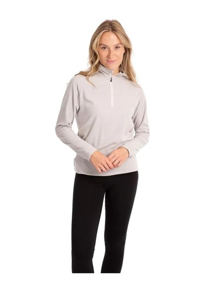 Trespass Faflmfn20001 Meadows - Female Fleece At100 Pale Grey Kadın Polar 001