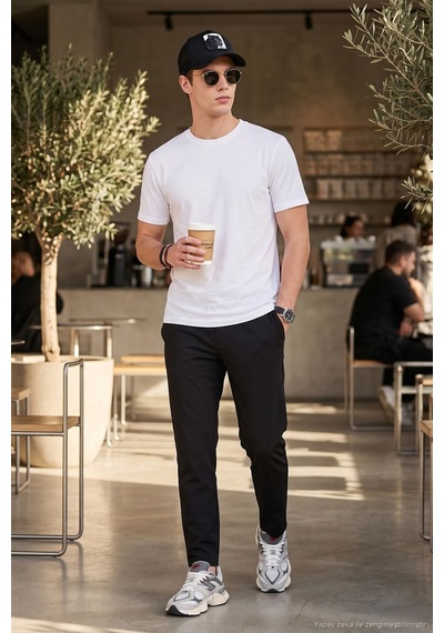 Buratti Pamuklu Regular Fit Normal Bel Pantolon Erkek Pantolon Cf26s615307 Siyah