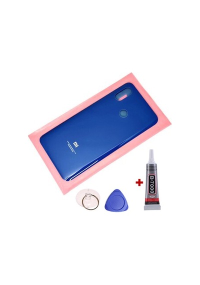 Xiaomi Mi 8 Mavi Arka Kapak Batarya Kapağı Pil Kapağı Yapışkan Ve Sökme Aparatıyla Beraber Full Set Mavi