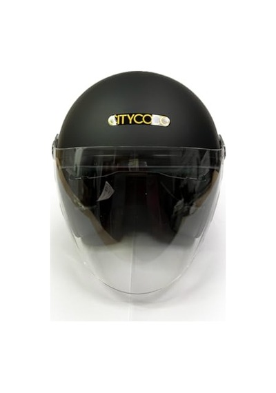Kask Mat Siyah Çift Vizörlü Stil Terletme Yapmaz Pedler Diğer
