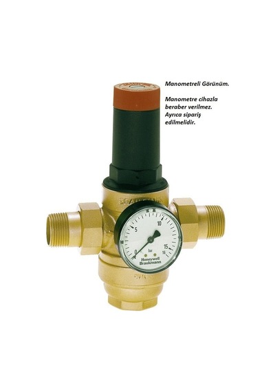 D06Fh-3/4B Honeywell Su Basınç Düşürücü - 1 5-12 Bar Ayarlanabilir