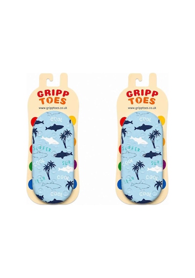 Gripptoes Kaymaz Damla Tabanlı Deniz&havuz Çorabı U2 Çok Renkli