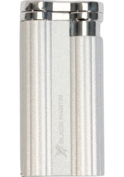 Black Martin Tek Torch Pürmüz Delicili Beyaz Metal Puro Çakmağı - Tr9540