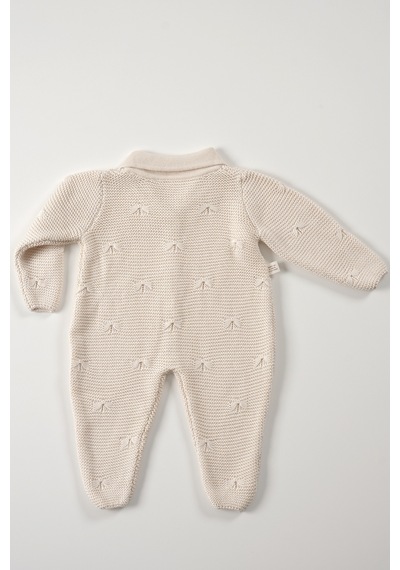 Tinylamb Unisex 5 Parça Bebek Özel Örgü Triko Tulum Ve Battaniyeli Hastane Çıkışı Seti - 0-3 Ay Karışık