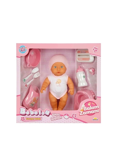 3823 Bebelou Bakım Zamanı Sesli Gülen Ağlayan Bebek 32 Cm -sunman - Glob-899407 1 Adet