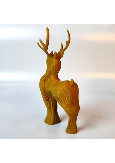 Dekoratif Ren Geyik Figürü Modern Tasarım 15 Cm