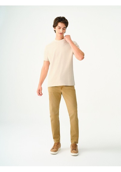 LOFT Regular Fit Erkek Tshirt K.kol Lf2036471 Q1.v1 Taş