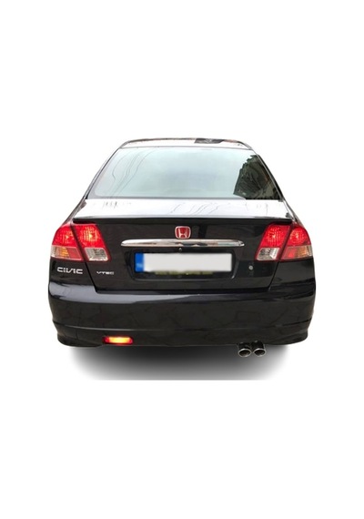 Apexi Honda Civic VTEC1 VTEC 2 2001 - 2006 Baga Üstü Parlak Spoiler Siyah