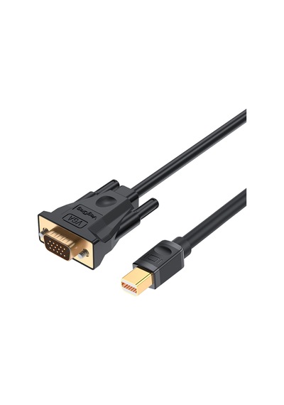 Veggieg Mini Displayport Dp To Vga Full Hd 1080p Görüntü Video Aktarım Kablosu 1.5 Metre