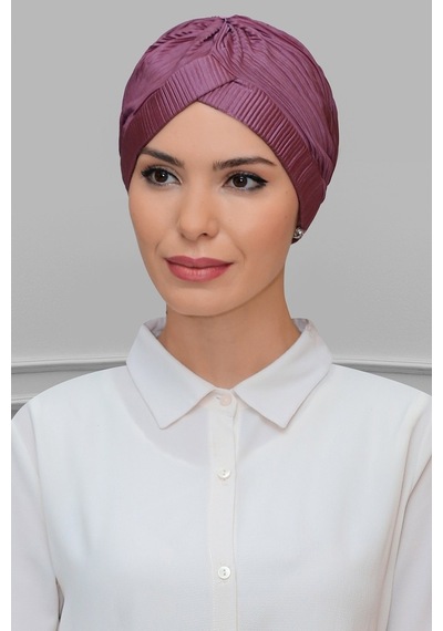 Hürrem Bone Gül Kurusu Pratik Hazır Geçmeli Tesettür Bone Fukuro Piliseli Tek (545490620) Gülkurusu